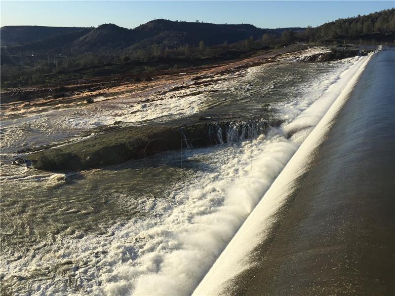 USA CALIFORNIA DAMAGED OROVILLE DAM