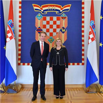 Grabar-Kitarović primila norveškog ministra vanjskih poslova