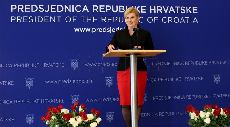 Grabar-Kitarović očekuje poboljšanje odnosa Hrvatske i Srbije nakon srbijanskih izbora