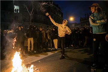 FRANCE PROTEST THEO