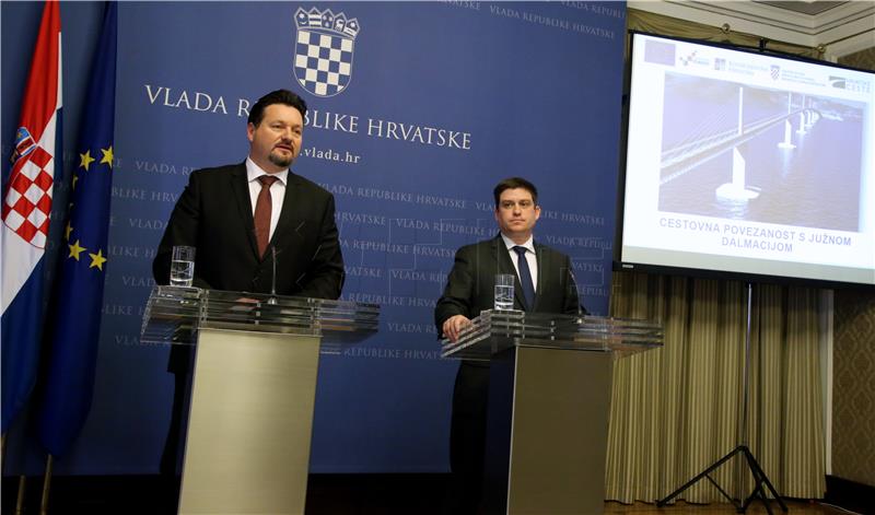 Konferencija ministara Kuščevića i Butkovića nakon sjednice Vlade RH