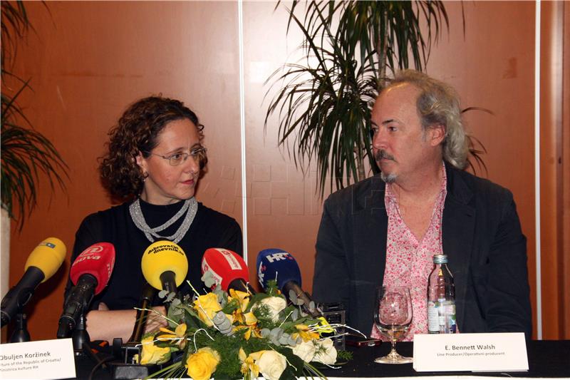 Tiskovna konfernecija povodom snimanja filma "Robin Hood: Origins"