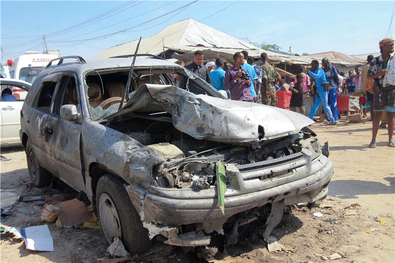 Najmanje 18 mrtvih u eksploziji automobila bombe u Somaliji