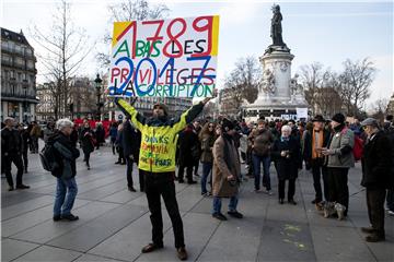 FRANCE PROTEST CORRUPTION