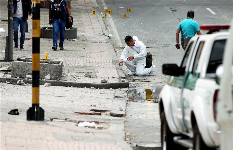 COLOMBIA EXPLOSION