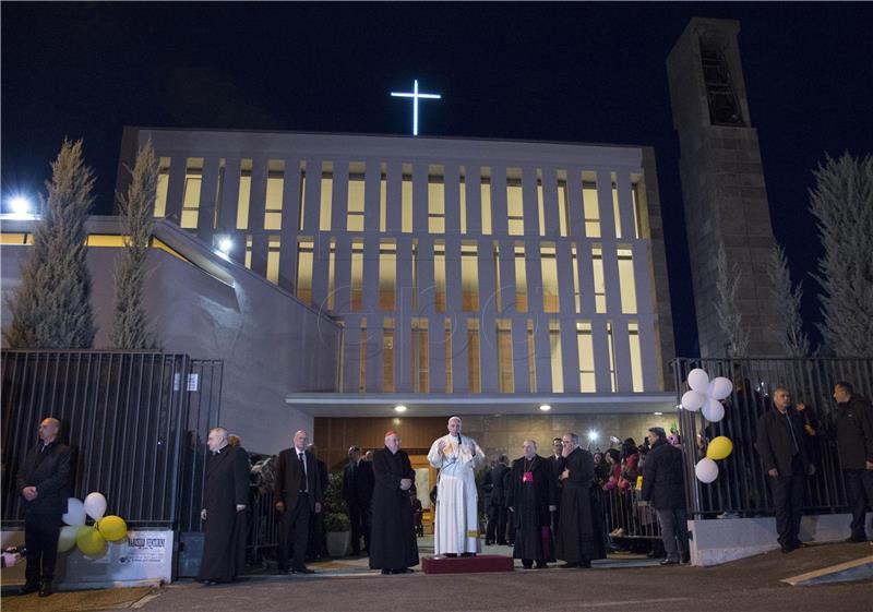 ITALY POPE FRANCIS VISITS ROME