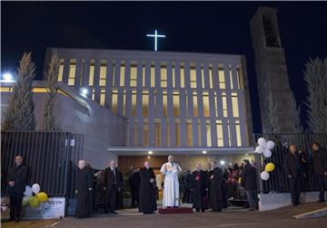 ITALY POPE FRANCIS VISITS ROME