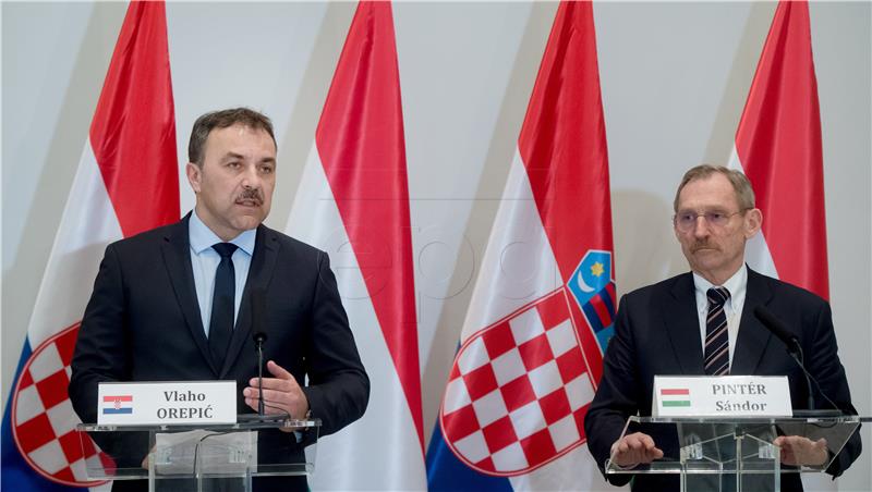 Minister Orepic talks security challenges with Hungarian counterpart