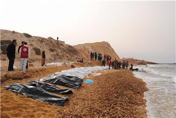 LIBYA MIGRATION BOAT CAPSIZED