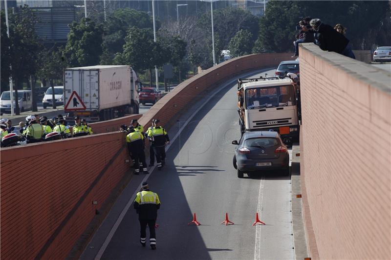 SPAIN TRUCK DRIVER SHOOTING