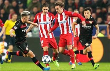 LP: Bayer Leverkusen - Atletico Madrid 2-4