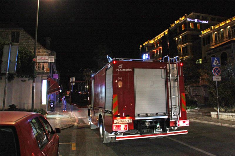 Požar u obiteljskoj kući u Dubrovniku