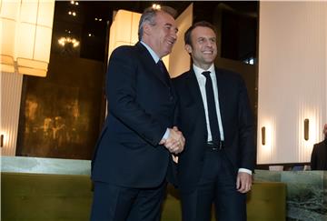 FRANCE ELECTIONS BAYROU MACRON ALLIANCE