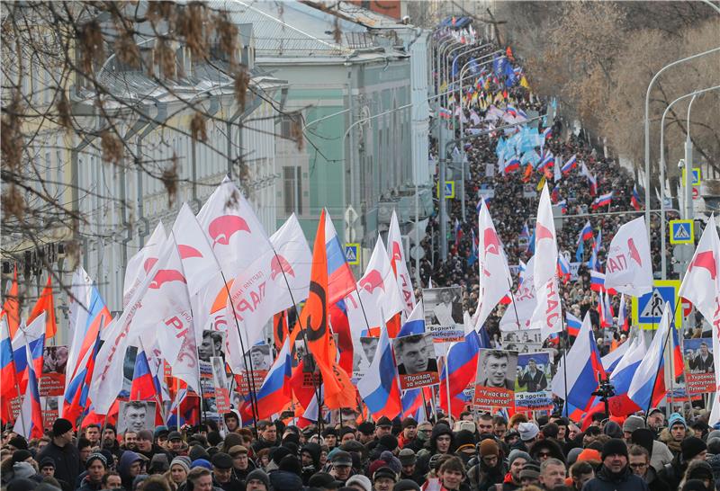 RUSSIA RUSSIA NEMTSOV MURDER ANNIVERSARY