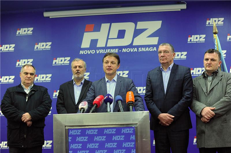 Konferencija za medije splitskog HDZ-a