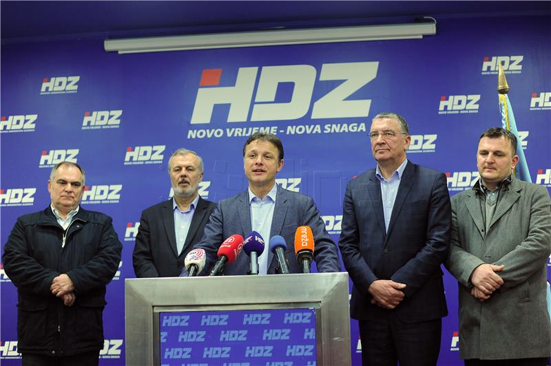 Konferencija za medije splitskog HDZ-a