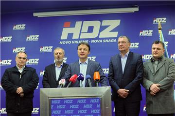 Konferencija za medije splitskog HDZ-a