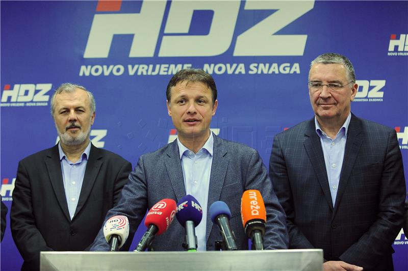 Konferencija za medije splitskog HDZ-a