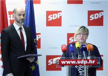 Tiskovna konferencija SDP-a