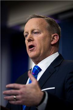 USA POLITICS SPICER PRESS