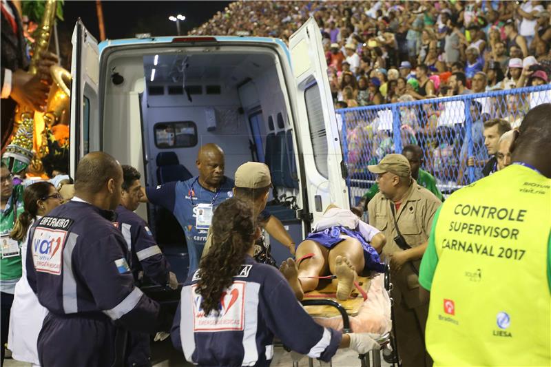 Novi incident na karnevalu u Rio de Janeiru, 12 ozlijeđenih