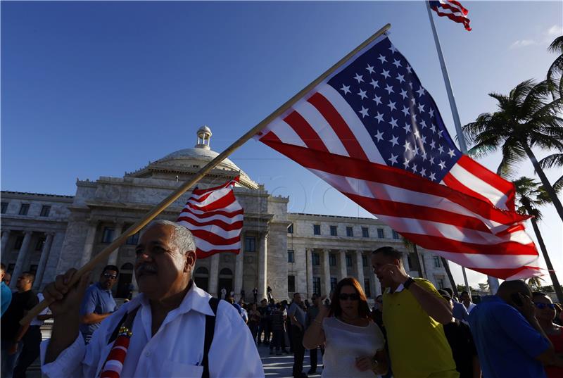 PUERTO RICO GOVERNMENT PROTEST