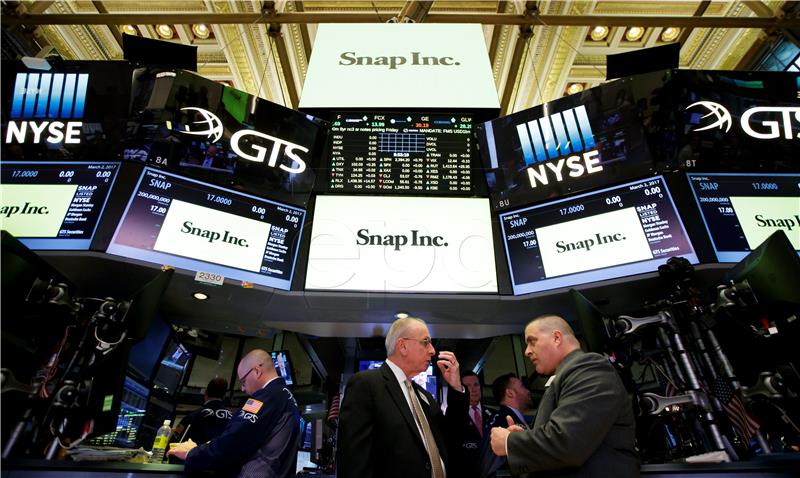 USA NEW YORK SNAP INC IPO AT NYSE