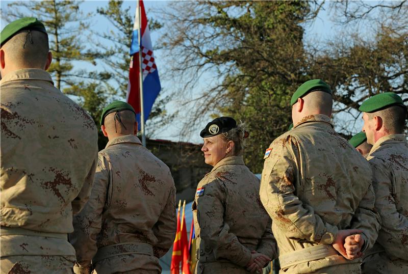 Svečani ispraćaj 6. hrvatskog kontingenta u misiju potpore miru "Resolute Support" u Afganistanu