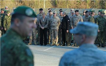 Svečani ispraćaj 6. hrvatskog kontingenta u misiju potpore miru "Resolute Support" u Afganistanu