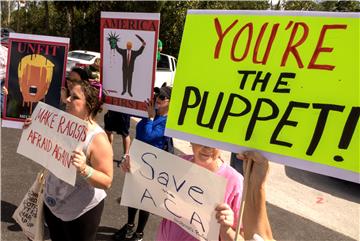 USA FLORIDA PRO-TRUMP DEMONSTRATION