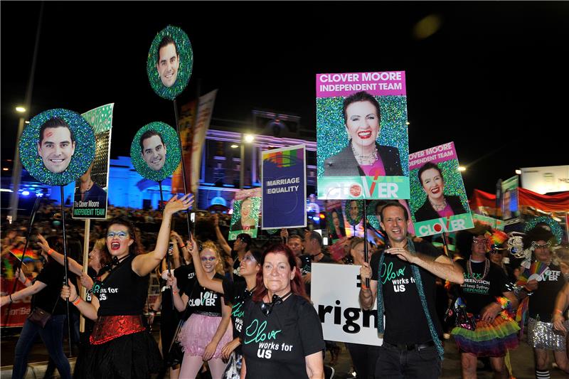 AUSTRALIA MARDI GRAS SYDNEY LGBT PARADE