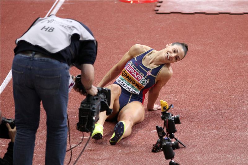 Beograd: Španović osvojila je zlatnu medalju u skoku u dalj,