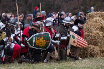 The 1441 A.D. Battle of Samobor reenactment