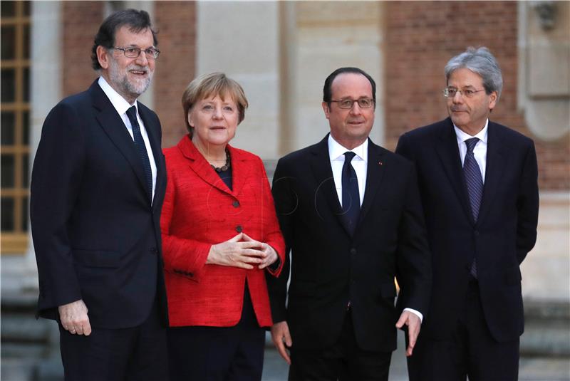 Hollande, Merkel, Rajoy i Gentiloni za Europu više brzina