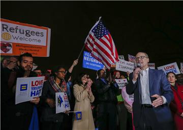 USA TRUMP TRAVEL BAN PROTEST