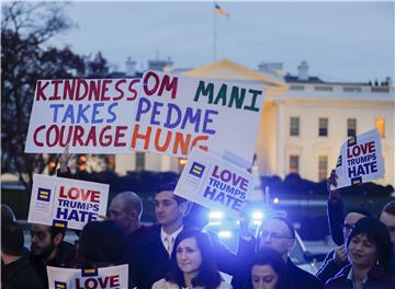 USA TRUMP TRAVEL BAN PROTEST