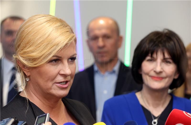 Grabar-Kitarović o aferi dnevnice: Neka DORH radi svoj posao