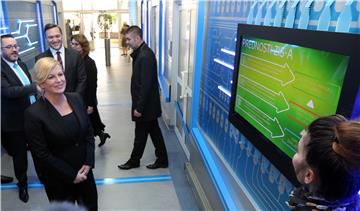 Grabar-Kitarovic visits Ericsson Nikola Tesla: STEM is the future