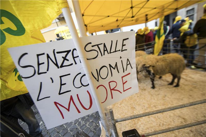 ITALY FARMERS PROTEST