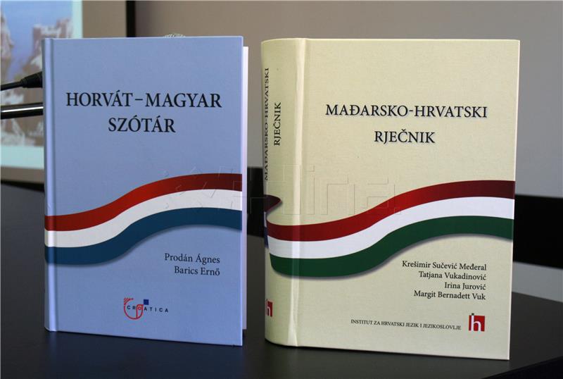 Hungarian-Croatian and Croatian-Hungarian dictionaries presented