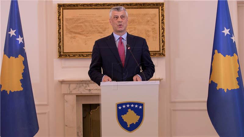 KOSOVO ARMY HASHIM THACI