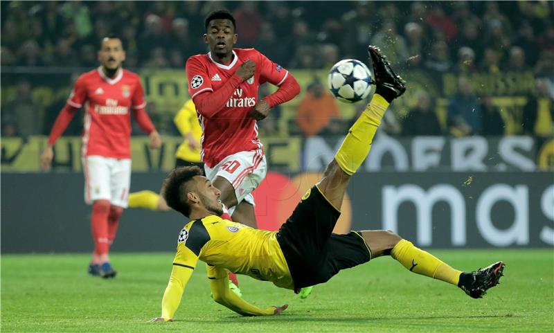 LP: Borussia Dortmund - Benfica 4-0