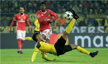 LP: Borussia Dortmund - Benfica 4-0