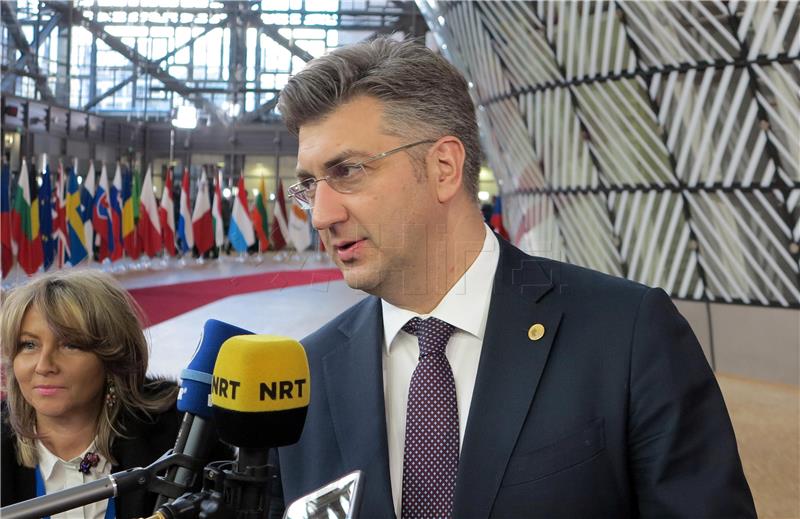 Plenkovic expects consensus on Tusk's re-election