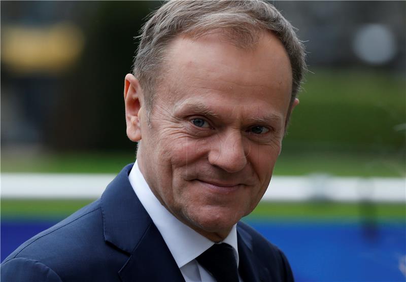 Tusk re-elected European Council President