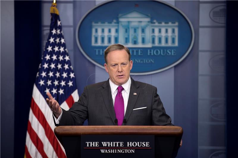 USA WHITE HOUSE SPICER