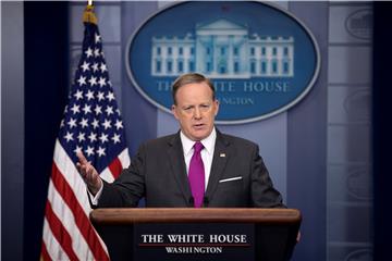 USA WHITE HOUSE SPICER