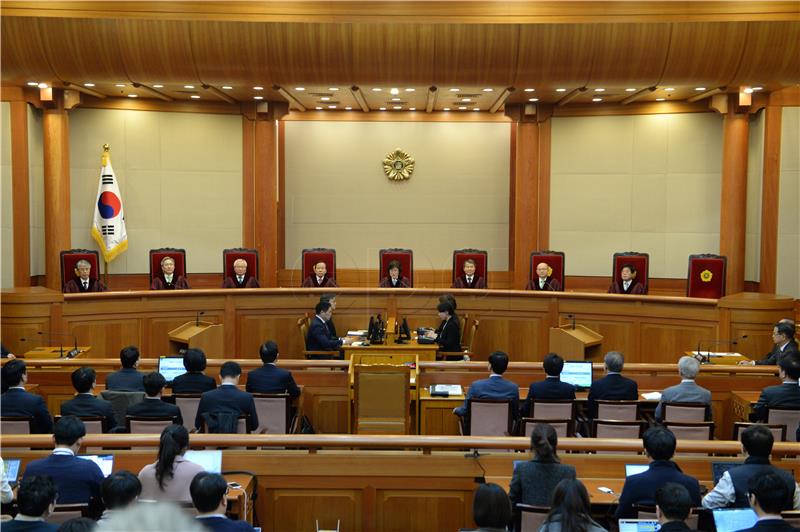 SOUTH KOREA GOVERNMENT POLITICS TRIAL