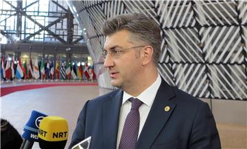 Plenkovic says EU leaders have encouraged S-E Europe