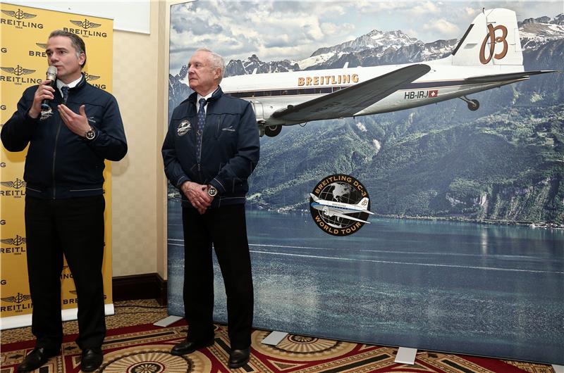 U  Zagreb sletio je legendarni Breitling DC-3